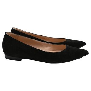 Gianvito Rossi Gianvito Ballet Flats in Black Suede